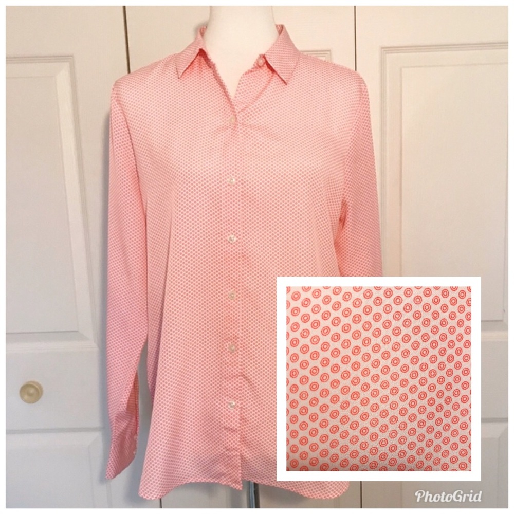 Ann Taylor Patterned Blouse